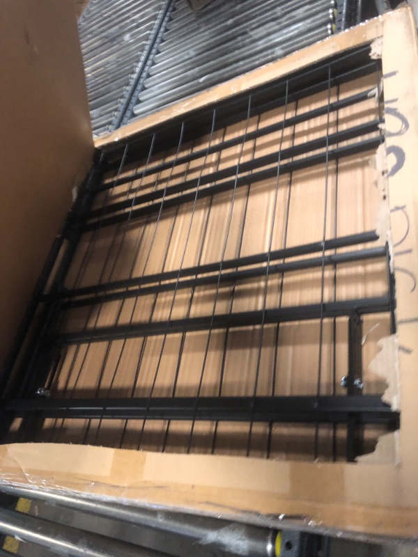 Photo 1 of ZINUS SmartBase Tool-Free Assembly Mattress Foundation, 14 Inch Metal Platform Bed Frame, No Box Spring Needed, Sturdy Steel Frame, Underbed Storage, Twin XL Black Twin XL Tool-free Assembly