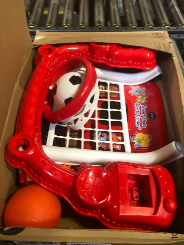 Photo 2 of VTech Smart Shots Sports Center Amazon Exclusive (Frustration Free Packaging), Red