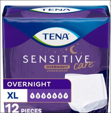 Photo 1 of TENA Intimates for Women Incontinence & Postpartum Underwear - Overnight Absorbency
