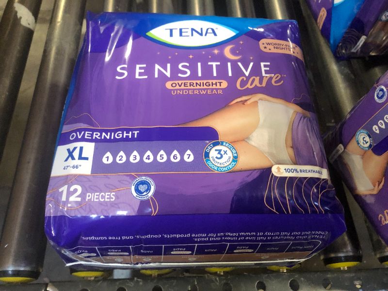 Photo 2 of TENA Intimates for Women Incontinence & Postpartum Underwear - Overnight Absorbency
