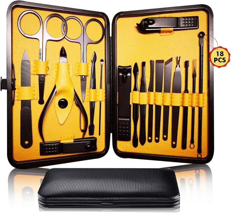 Photo 1 of   Manicure Set, Pedicure Tools, Grooming Kit 