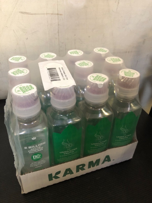 Photo 2 of exo date 11/2025---Karma Probiotic Water - 12 Pack, Watermelon Wild Berry Drink - Immune & Gut Health Support