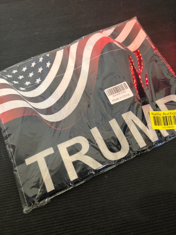 Photo 2 of Trump 2024 Garden Flags for Outside,2 Garden Flags,Donald Trump 2024 Take America Back Flags Garden Flag 12 * 18 Inch Double Sided Flag