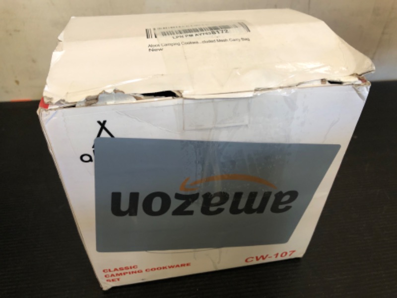 Photo 1 of Alocs Camping Cookware, Aluminum Camp Kitchen Camping Cooking Set, Non-Stick Camping Pots and Pans Set with Kettle, Camping Essentials for Camping, Backpacking, Outdoor Cooking and Picnic