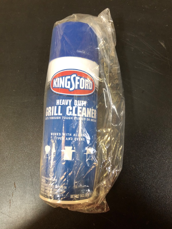 Photo 2 of Kingsford Heavy Duty Spray-On Grill Cleaner Aerosol | Cuts Through Grease and Grime on Contact | Makes Grill Cleaning Effortless, Great for Grills or Ovens | 14.5 ounces