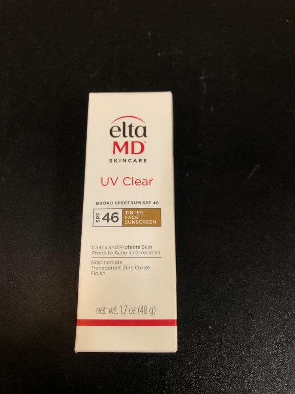 Photo 1 of EltaMD UV Clear Tinted Face Sunscreen exp 03/2027