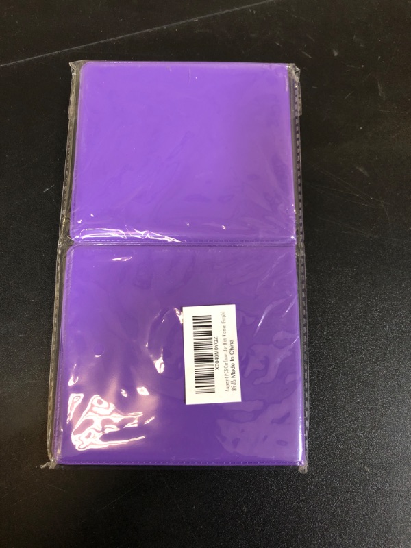 Photo 2 of Augeny 4 PCS Car Insurance and Registration Holder, 5.2"× 4.7" Essential Leather Auto Glove Box Organizer with Closure, Universal Vehicle Interior Card Storage for Men Women (Purple)