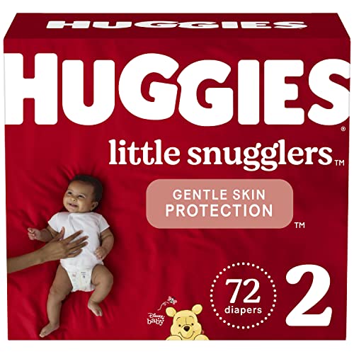 Photo 1 of Huggies Little Snugglers Diapers Size 2 (72 Count)