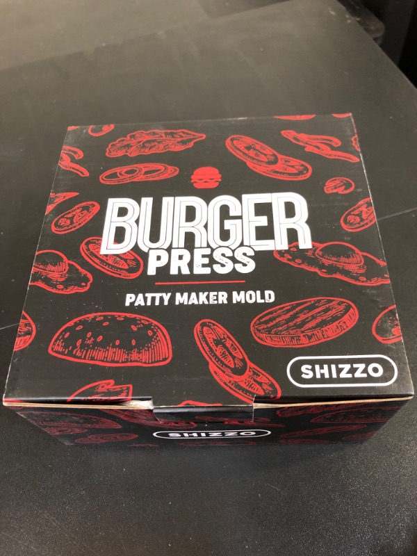 Photo 2 of SHIZZO Smash Burger Press Kit, 6.2'' with Bottle Opener, Stainless Steel Bacon Smasher, Griddle Accessories, Perfect for Smash Burgers, Griddle Cooking Tool, for Patty, Bacon, Hamburger, Smashburger