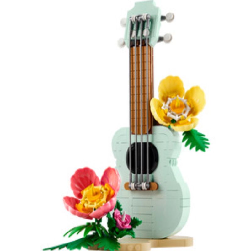 Photo 1 of LEGO Creator 3 in 1 Tropical Ukulele Instrument Toy Transforms from Ukulele to Surfboard Toy to Dolphin Toy Sea Animal Toy Beach