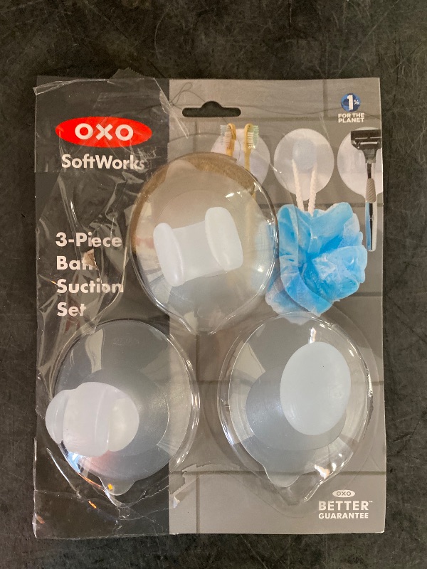 Photo 1 of OXO Good Grips 3 Piece Bath Suction Set