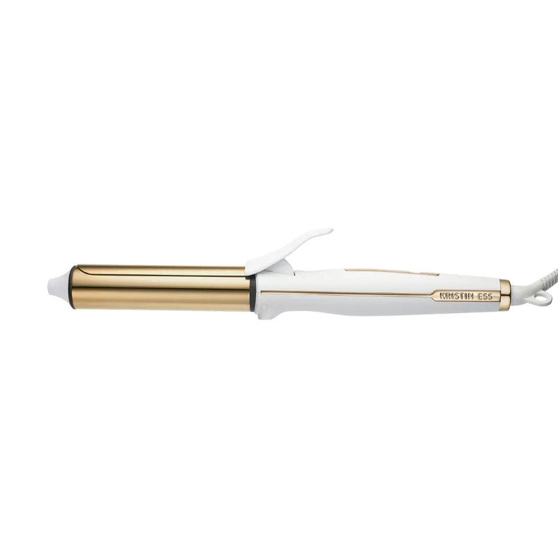 Photo 1 of Kristin Ess Hair 1 Inch Titanium Curling Iron for Beach Waves, Small to Medium Curls for Short Hair, Ionic Technology, Fast Heat, Dual Voltage, Auto Shut-Off