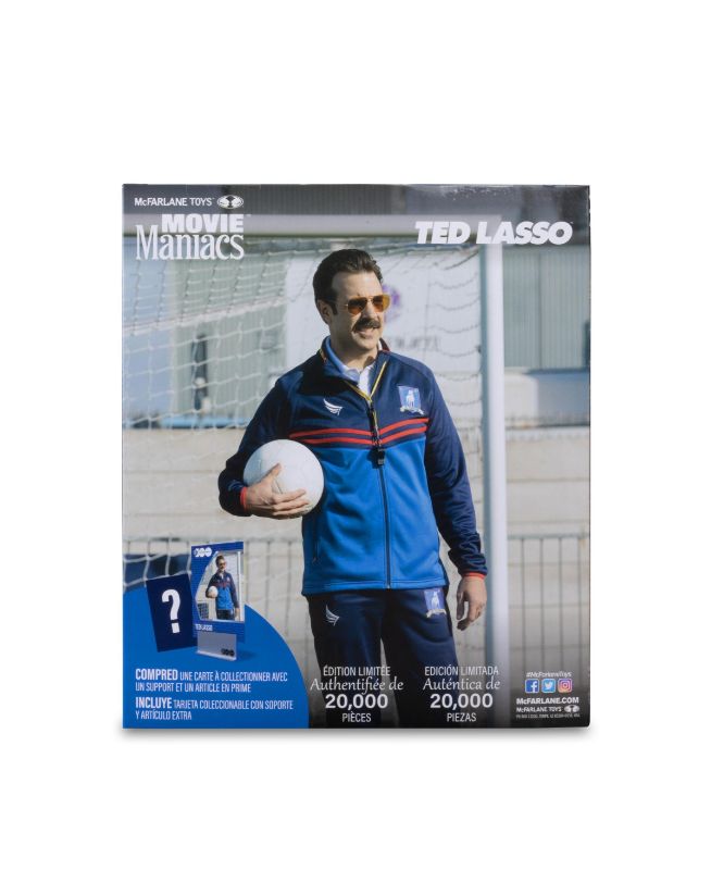 Photo 1 of McFarlane Toys - Movie Maniacs WB100 - 7" Posed Ted Lasso