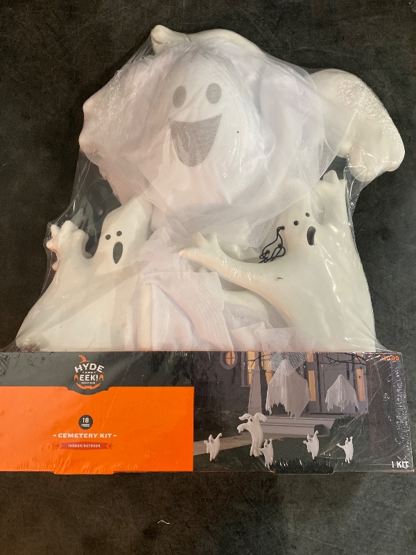 Photo 2 of 18pc Ghost Scene Setter Kit Halloween Decorative Prop - Hyde & EEK! Boutique