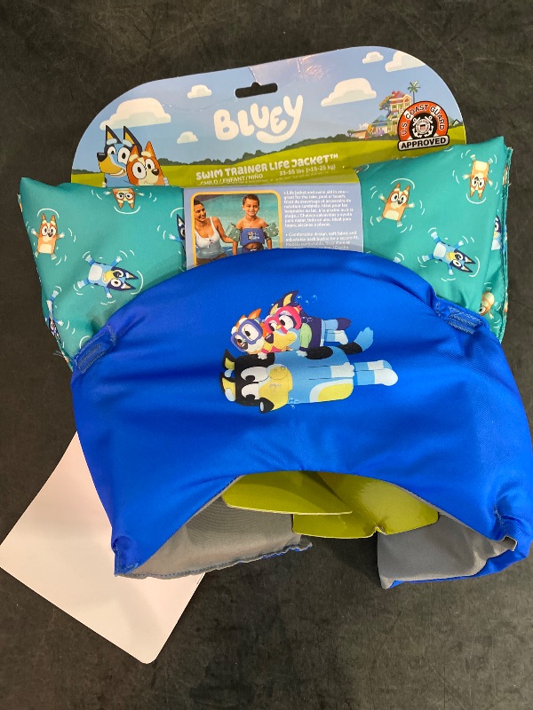 Photo 2 of Swimways Bluey Swim Trainer Life Jacket