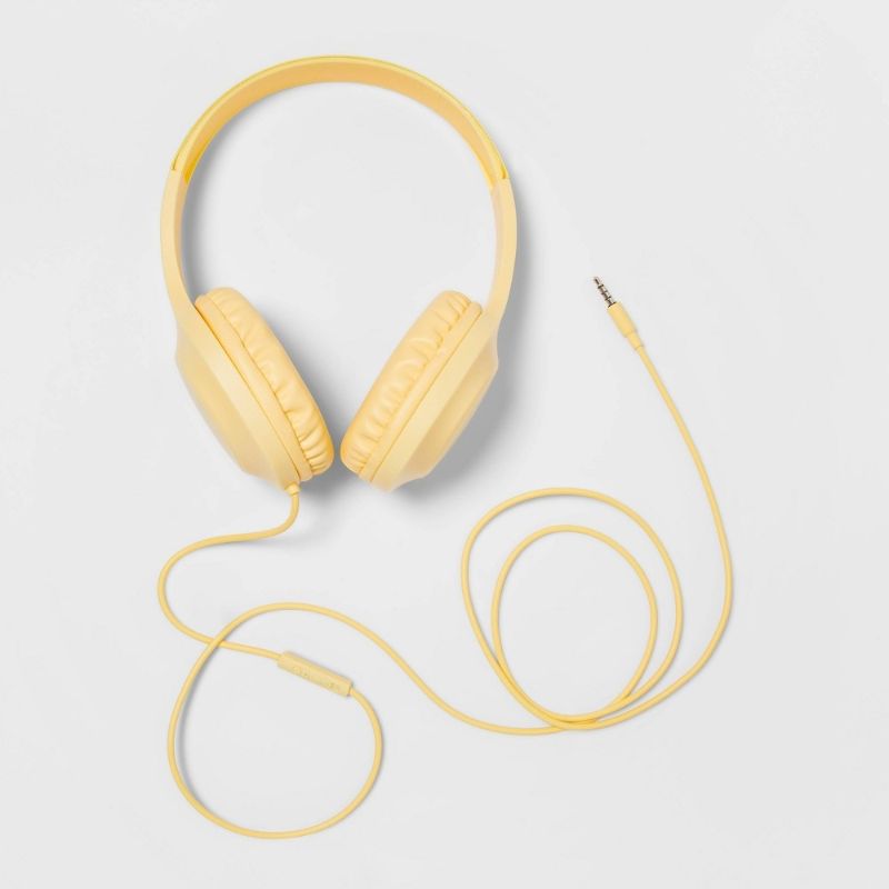 Photo 1 of Wired On-Ear Headphones - heyda Mist Yellow