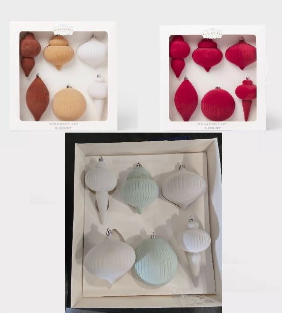 Photo 1 of 18 Pc Holiday Workshop Ornaments - 5 Colors  