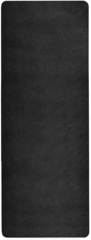 Photo 1 of Black Natural Rubber Non Slip Yoga Mat 71x26 