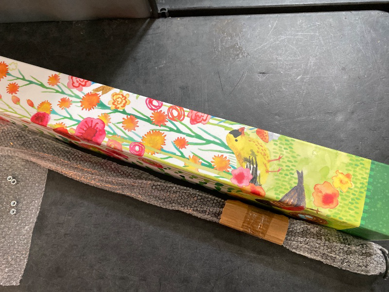 Photo 1 of 60” Sassy Flowers Art Pole Outdoor Decorative Garden Post