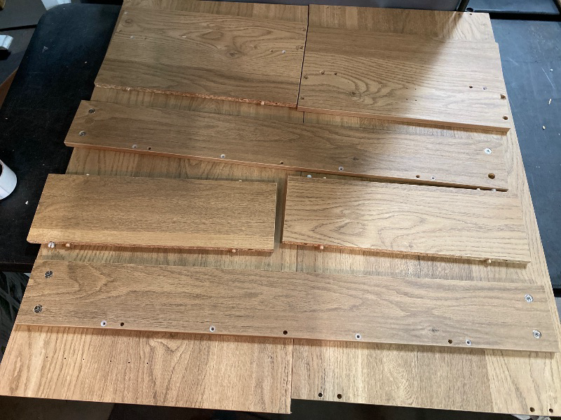 Photo 1 of Wooden Coffee Table With Hydraulic Lifting Brown