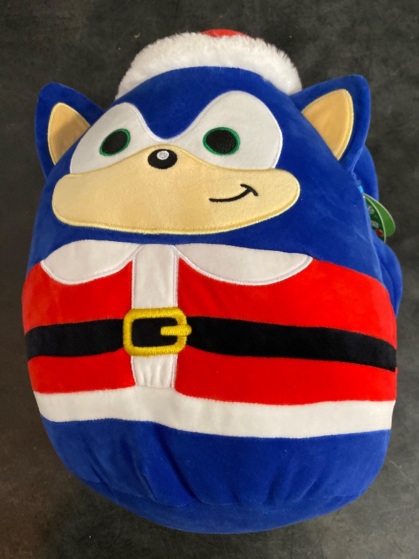 Photo 2 of Squishmallows Sonic Santa 12"