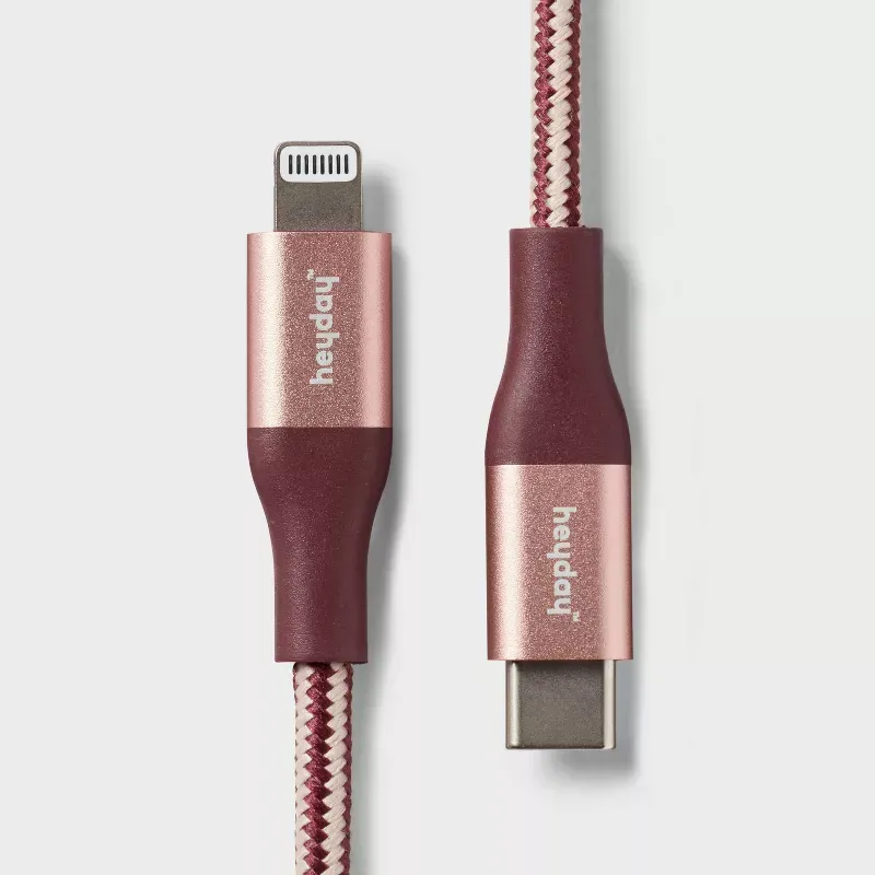 Photo 1 of 6' Lightning to USB-C Braided Cable