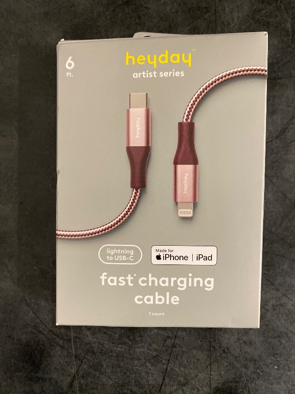 Photo 3 of 6' Lightning to USB-C Braided Cable