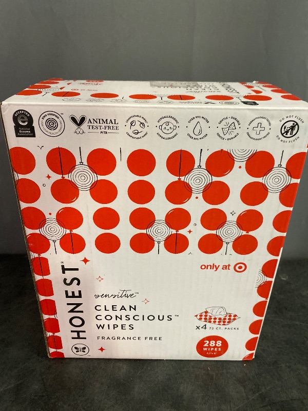 Photo 3 of The Honest Company Plant-Based Baby Wipes