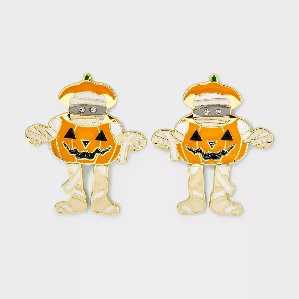 Photo 1 of BaubleBar Fresh Out of the Tomb Earrings - White/Orange