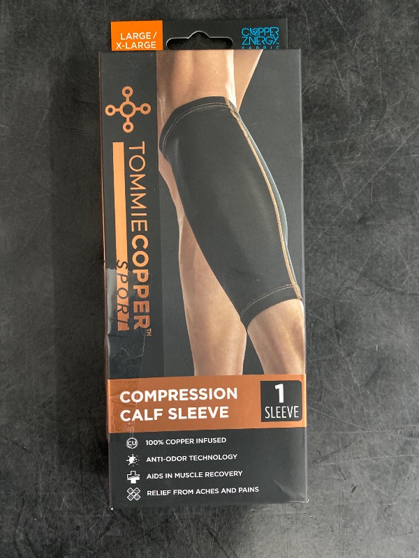 Photo 3 of L/XL Copper Sport Compression Calf Sleeve