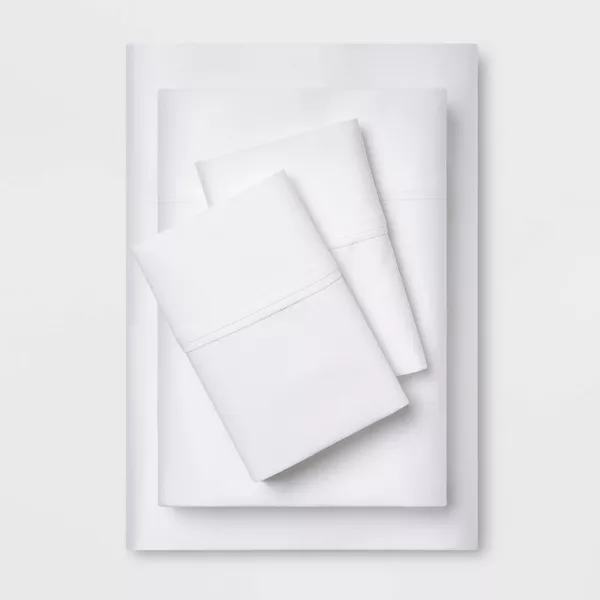 Photo 1 of Performance Sheet Set (Queen) White 400 Thread Count