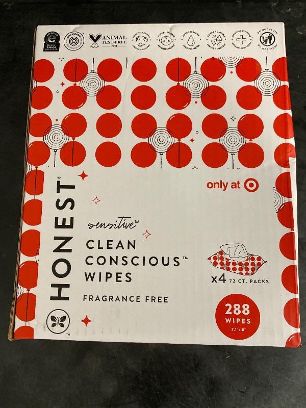 Photo 3 of The Honest Company Plant-Based Baby Wipes 288ct