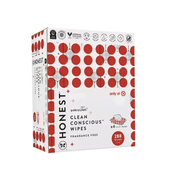 Photo 1 of The Honest Company Plant-Based Baby Wipes 288ct