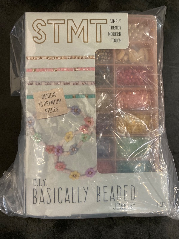 Photo 3 of DIY Basically Beaded Jewelry Kit - STMT: Bracelet Making Kit with Clay Beads & Storage Case, 3696 Pieces