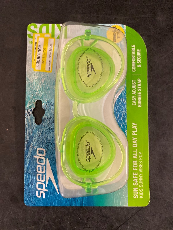 Photo 2 of Speedo Kids' Sunny Vibes Swim Goggles - Aviator