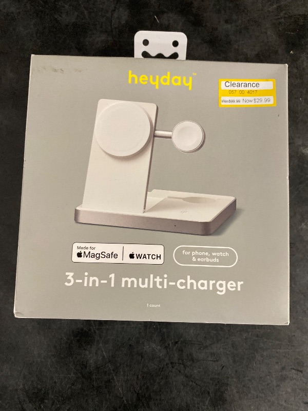 Photo 3 of 3 in 1 Charger for iPhone Watch and Apple AirPods