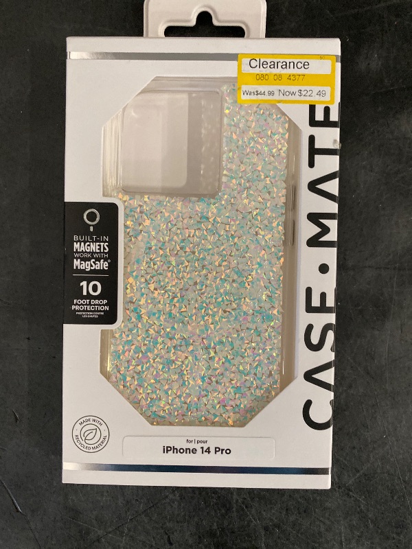 Photo 3 of Case-Mate Apple iPhone 14 Pro Case with MagSafe - Twinkle Diamond