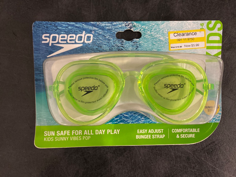 Photo 2 of Speedo Kids' Sunny Vibes Swim Goggles - Aviator