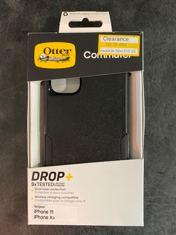 Photo 2 of OtterBox Apple iPhone 11/XR Commuter Case - Black