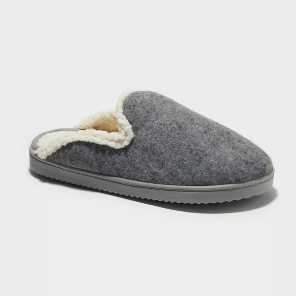 Photo 1 of Size 7-8 dluxe by dearfoams Women's Maci Felted Scuff Slippers