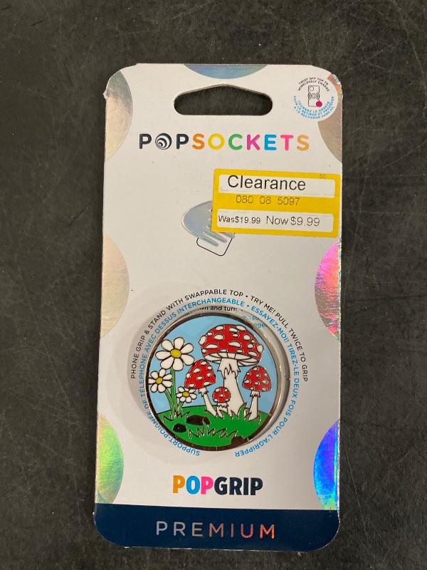 Photo 2 of PopSockets PopGrip Enamel Cell Phone Grip & Stand Fun Guy