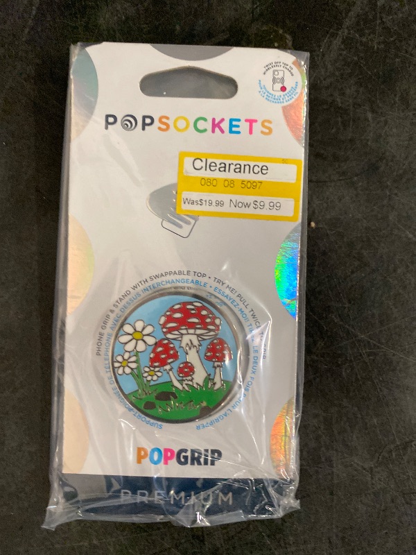 Photo 3 of PopSockets PopGrip Enamel Cell Phone Grip & Stand Fun Guy