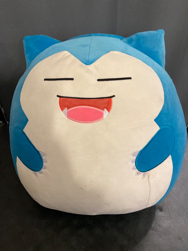 Photo 2 of Pokémon Squishmallows 20" Snorlax Plush Toy