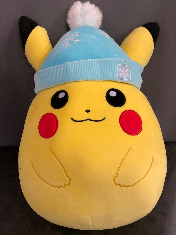 Photo 2 of Squishmallows Pikachu Holiday 14" Plush