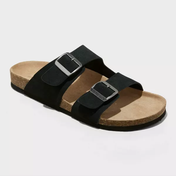 Photo 1 of Size 12 Men's Jerry Suede Two Band Sandals