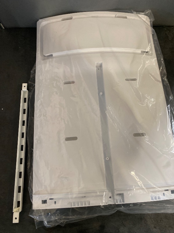 Photo 2 of Upgraded DA97-12609A Refrigerator Evaporator Cover Compatible with Samsung Evaporator Fan Motor DA97-12609C Evaporator Cover Assembly Refrigerator Fresh Food Evaporator Cover RF263BEAESR, RF260BEAESR