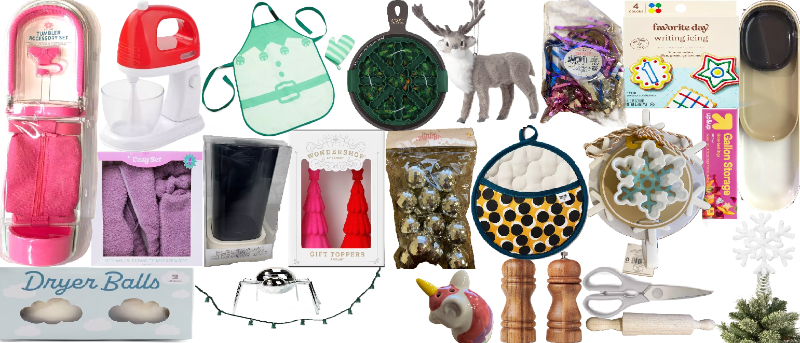 Photo 1 of 24 Item Bundle Kitchen & Dining, Seasonal & Party Supplies, Beauty Accessories | Stanley Tumbler Pink Accessory Kit Set, Mini Stand Up Mixer, Dryer Balls, Pink Cozy Set, Apron mitt Play Set Elf Green, 2CT. Electronic Cleaning Cup, 2ct Flocked Christmas Tr