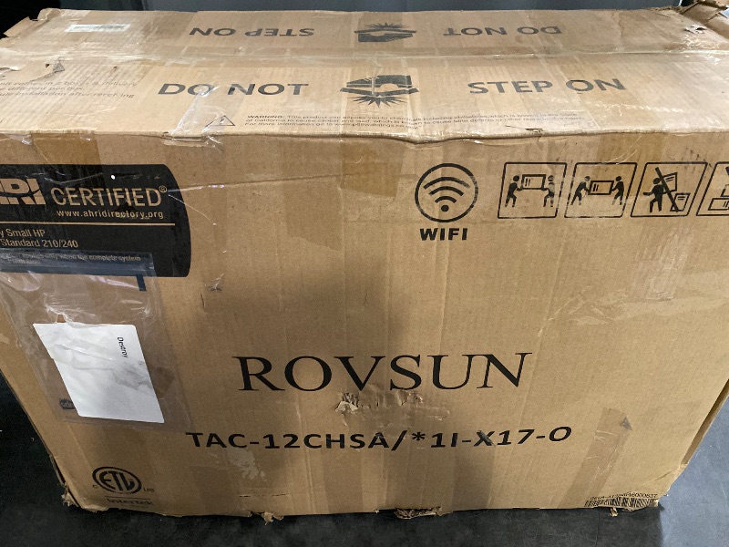 Photo 4 of ROVSUN 12,000 BTU Air Conditioner with Heat Pump Inverter & Install Kit 