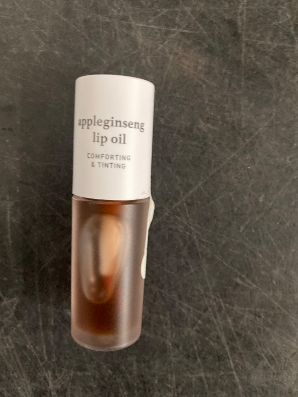 Photo 1 of Korean Vegan Lip Oil - Appleginseng | Lip Stain, Gift, Long-Lasting, Moisturizing, Plumping, Revitalizing for Dry Lips, Waterproof, No Peel Off, Korean Lip Tint 0.12 Fl Oz