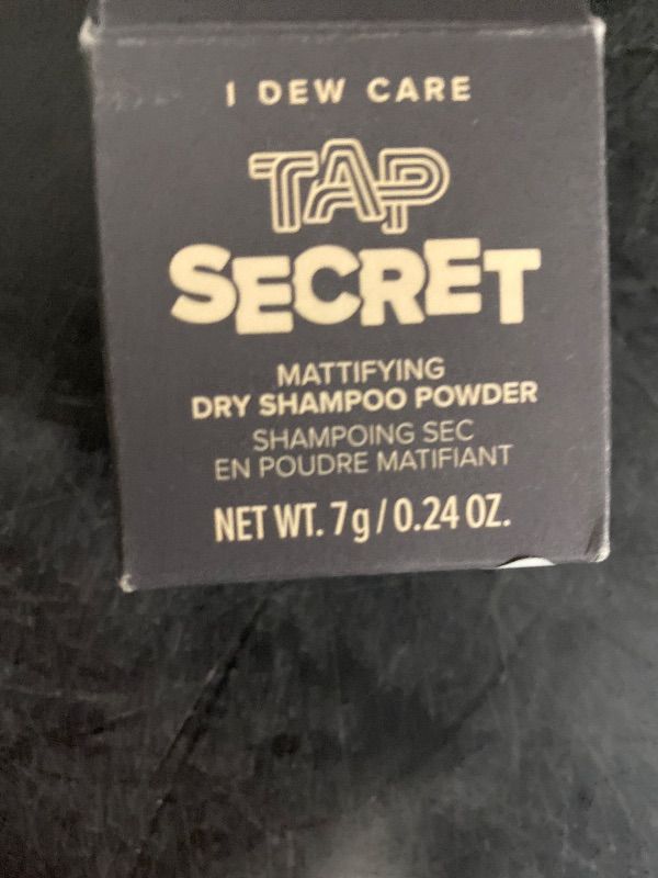 Photo 1 of I DEW CARE Biotin Clarifying Dry Shampoo Refill - Tap Secret Original | Strengthening & Volumizing, Powder Type, Refillable, Travel size, Non-aerosol, Brunette, Korean Ginseng, 0.24 Oz